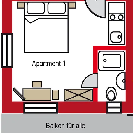 App 1 - Farbennest Mit Fruehstueck Teekueche, Sommerbergbahnen Inkl *